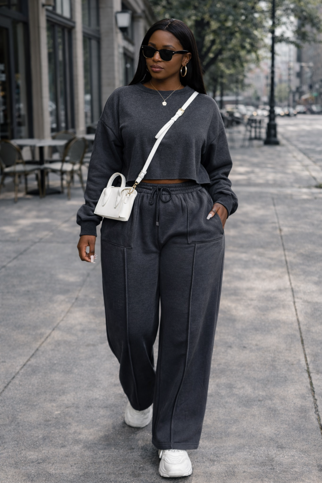 Midnight Muse Two-Piece Lounge Set