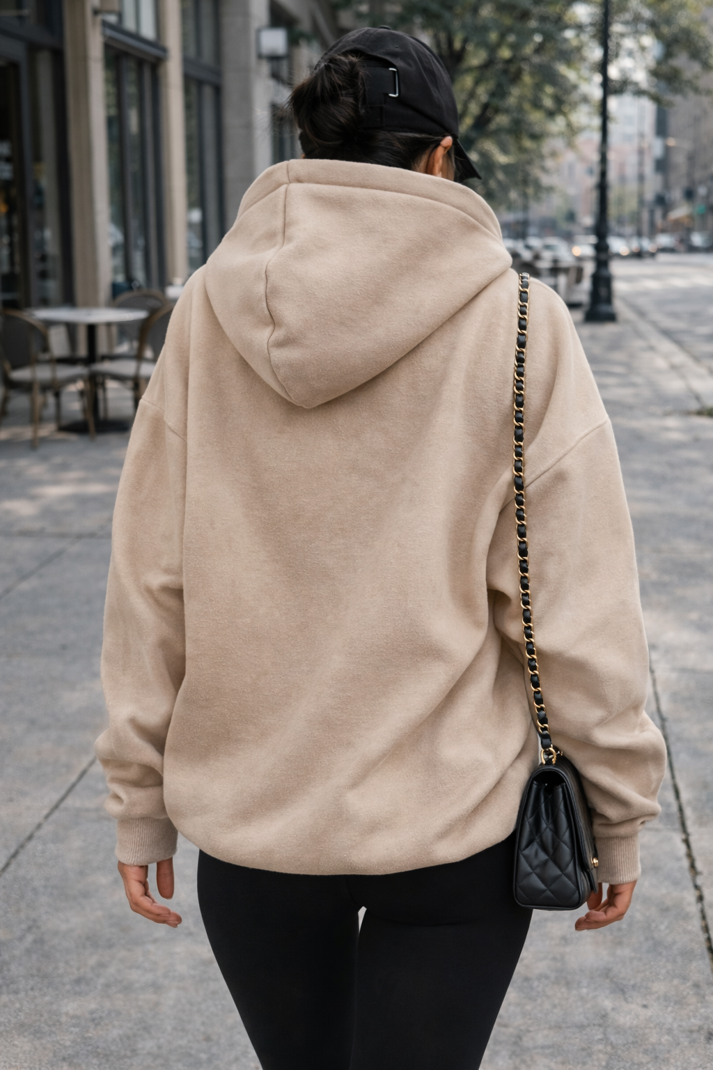 Apricot Aura Luxe Hoodie