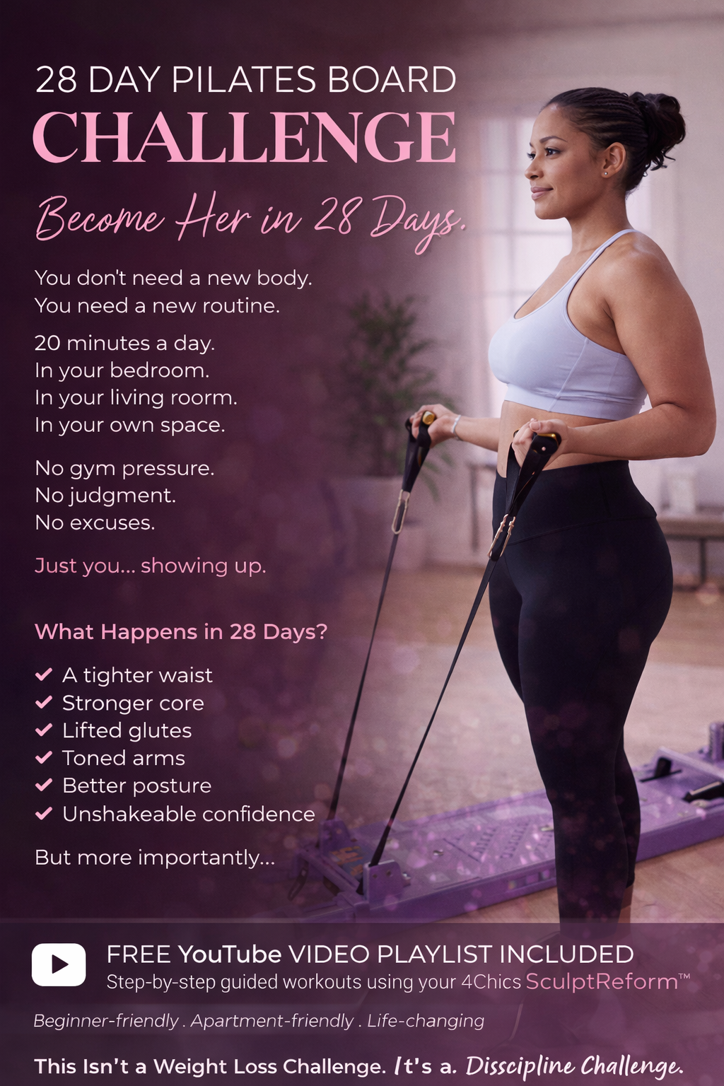 💗 28 DAY PILATES BOARD CHALLENGE